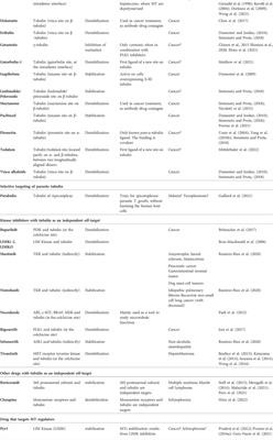 The microtubule cytoskeleton: An old validated target for novel therapeutic drugs